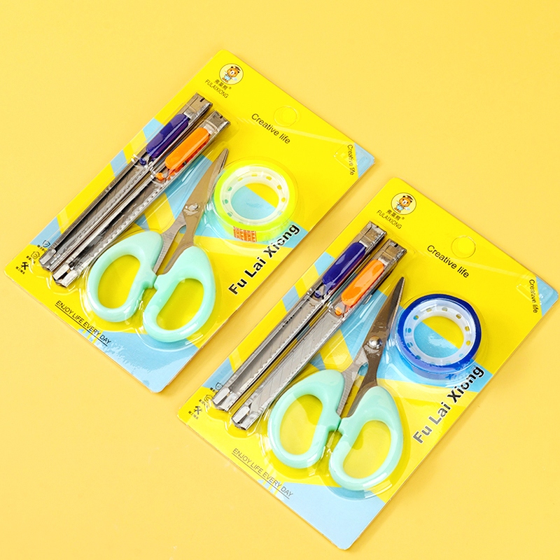 Tijeras de Color K-50221-CINCO Pulgadas Conjunto de 4 Tarjetas 3