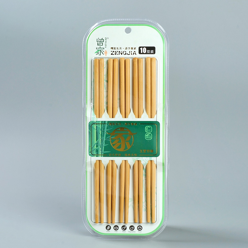 Zengjia 0287 Palillos de Madera de Imitación de Hierro de Bambú 4