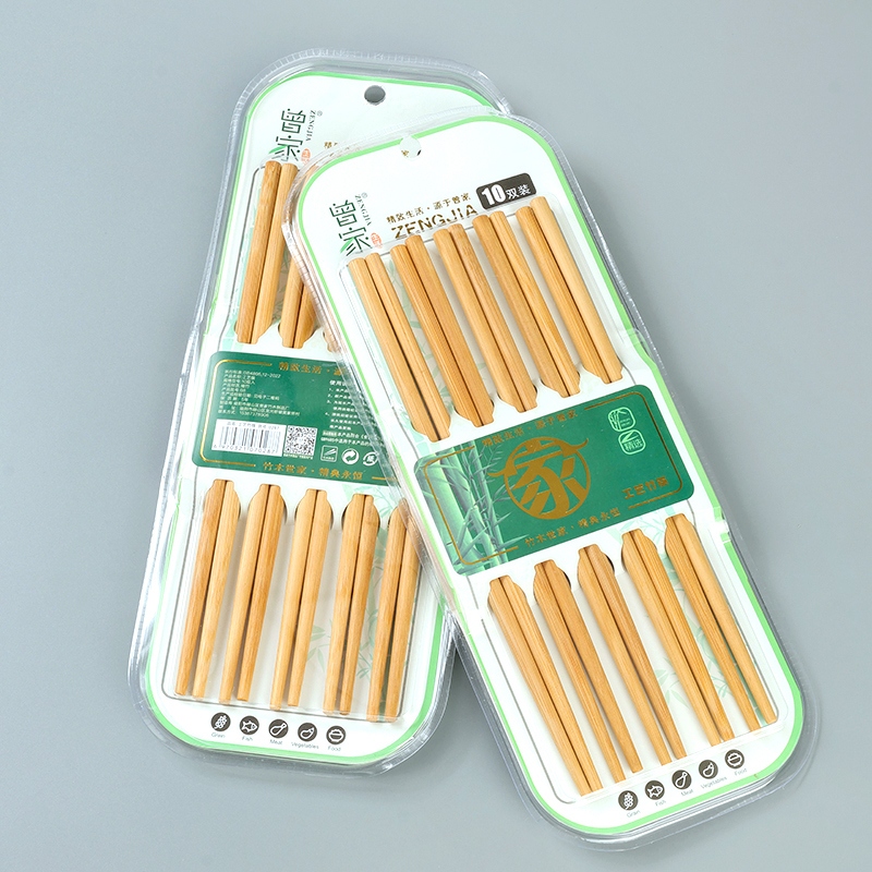 Zengjia 0287 Palillos de Madera de Imitación de Hierro de Bambú 5