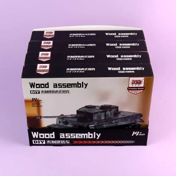 6795DIY Tanque de Madera Montado 5
