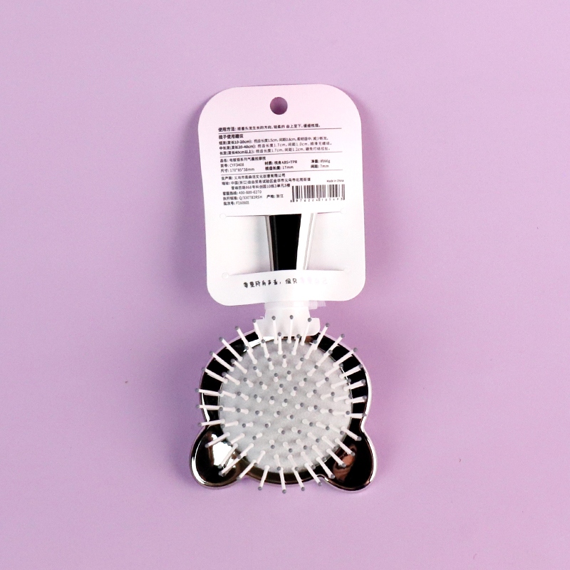 Comb de Masaje de Airbags de Plata Electroplata