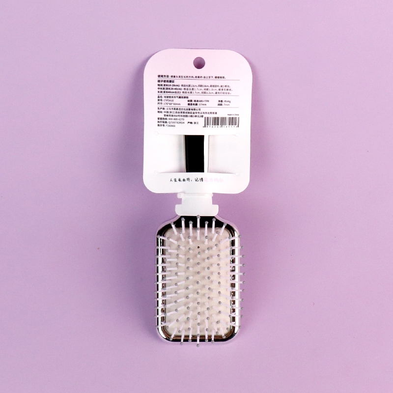 Comb de Masaje de Airbags de Plata Electroplata 2