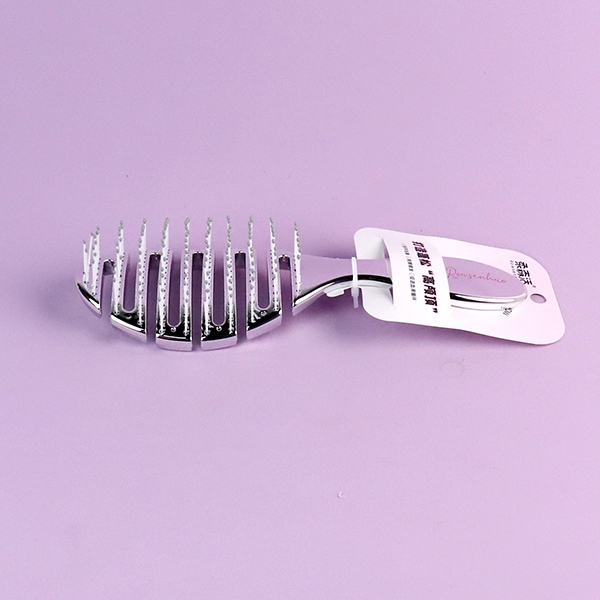 CYF3412 Electroplated Silver Wet and Dry Comb 4
