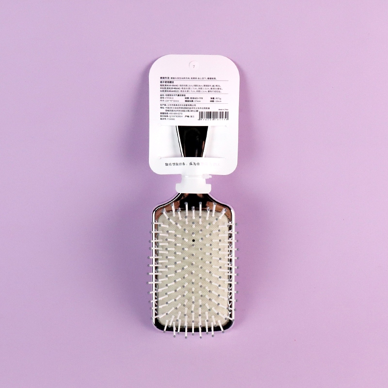 Comb de Masaje de Airbags de Plata Electroplata
