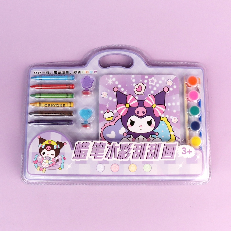 HK-9898 Traje Acuarela Crayon