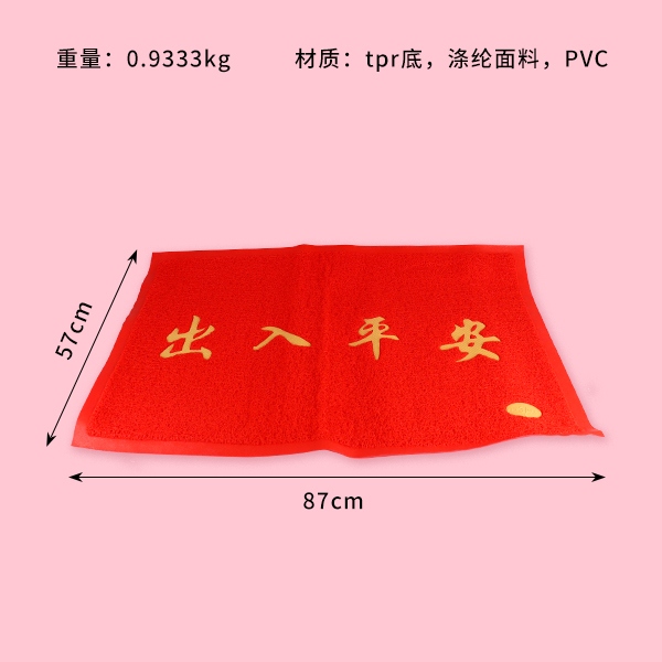 Espejo Cepillado 60*90 Alfombra de Piso 3