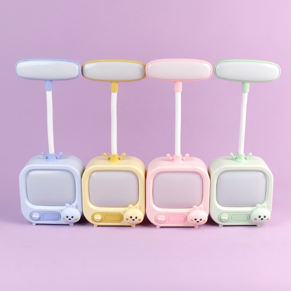 CS322B Adorable Conejo TV Protección de Ojos LED Luz de Noche (Color Mezclado) (Máquina de Tinta) 4