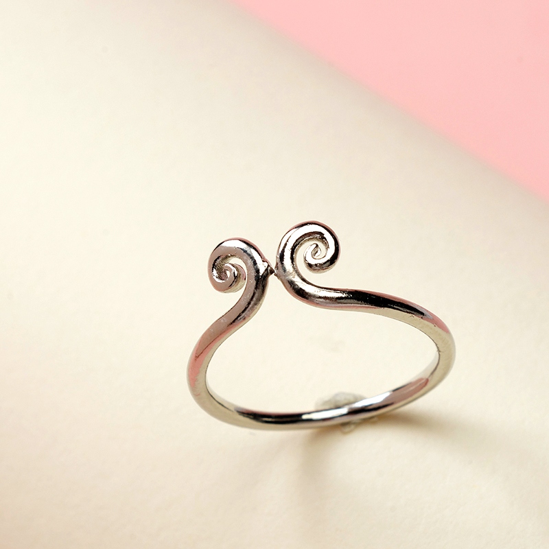 Anillo de Apertura de Forma Hueca 4