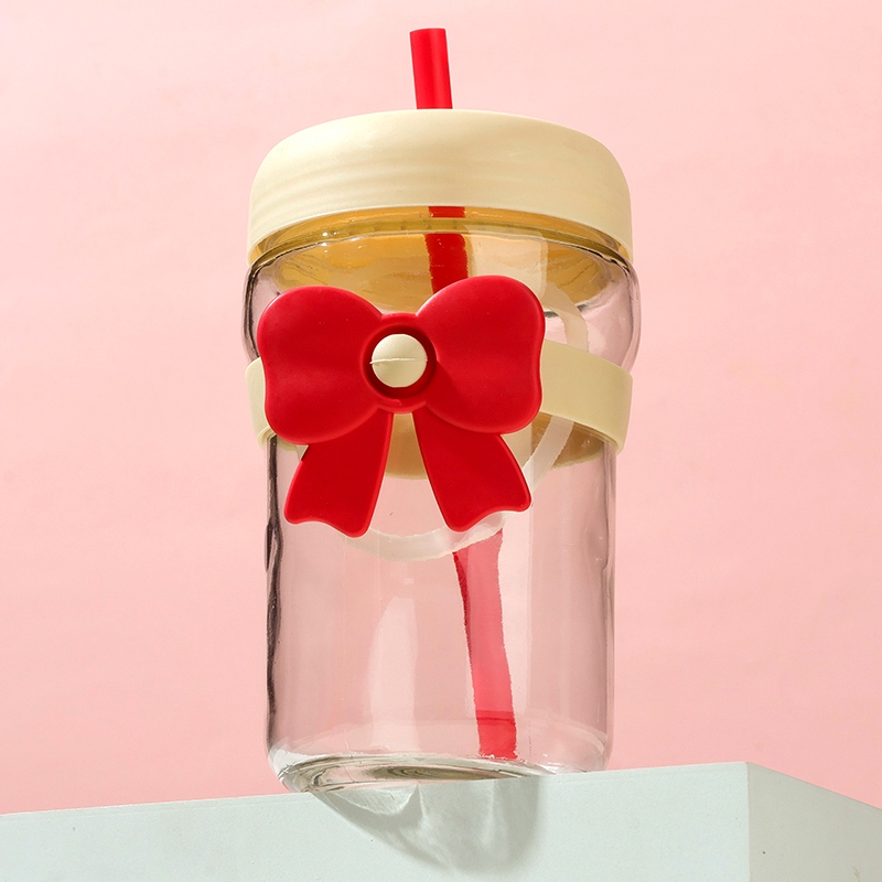 Favan Butterfly Straw Glass (500ml, No Net) 4