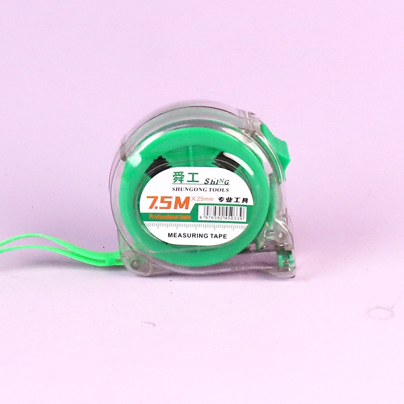 Cinta de Acero 7.5M × 25MM(7128 Verde Transparente)