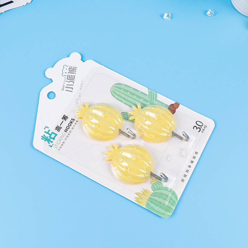 Xiaopaixiong 9115 Creative Cactus Sticky Hook 4