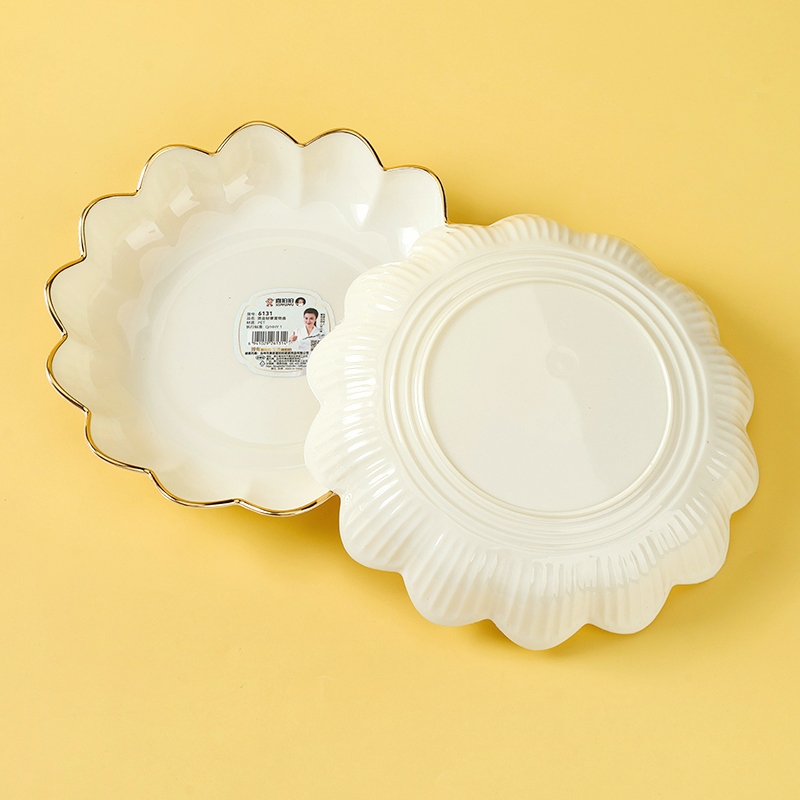 6131 Bandeja de Fruta de Loto Multipetal 3