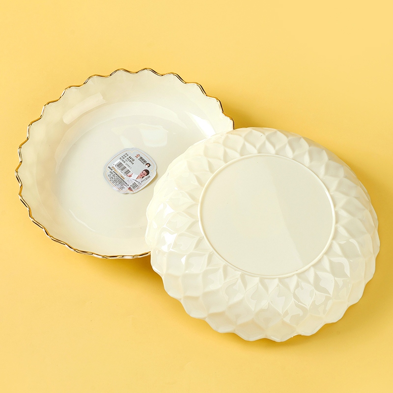6610 Rhombus Pequeño Plato de Fruta Redonda 3