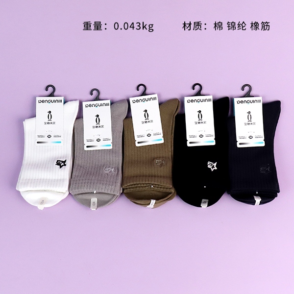 7493-1 Calcetines de Hombre Bordados Largos 3