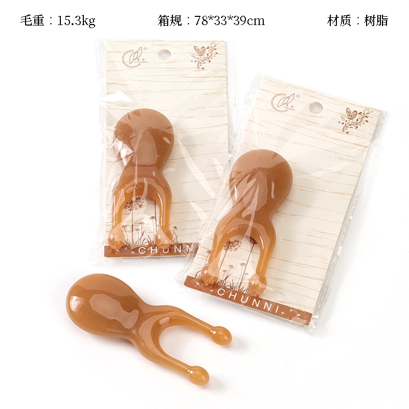 Frog Shape Meridian Comb