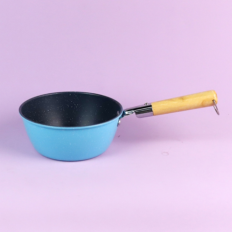 16CM Manija de Madera Polymerize Pot 2