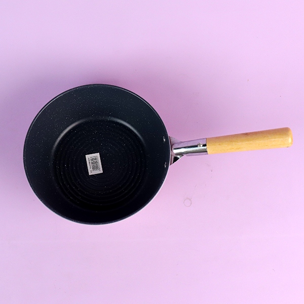 18CM Mango de Madera Polimerasa Pot de Leche 5