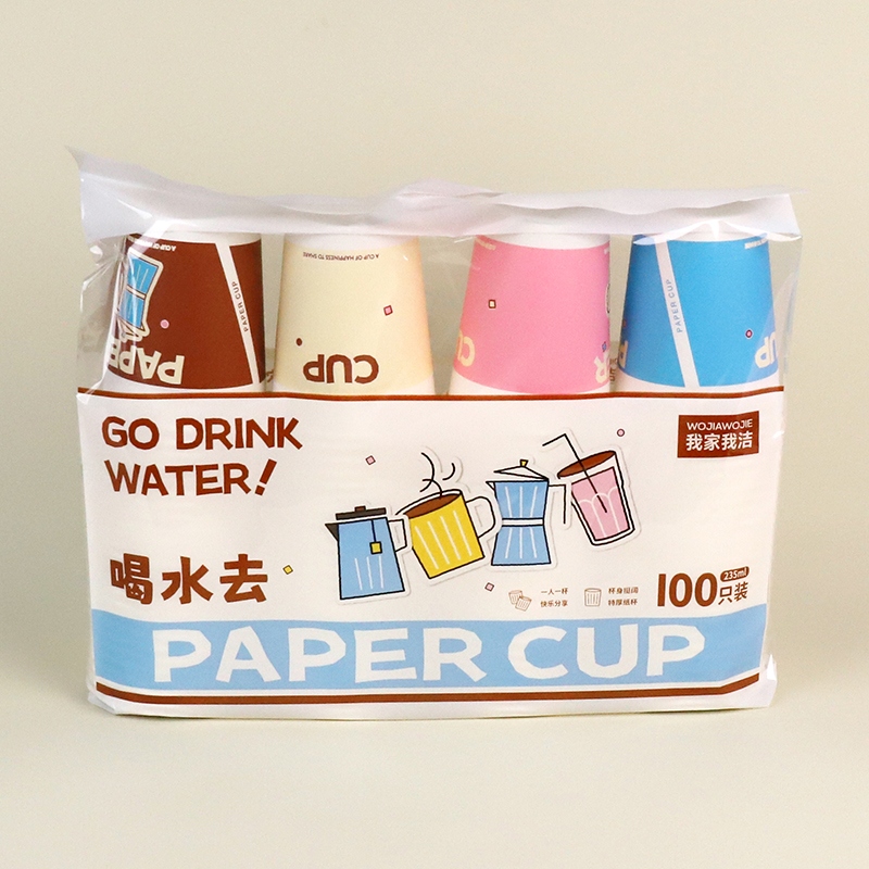 Agua Potable 0058 Para Vasos de Papel Descartables (100 Solamente)