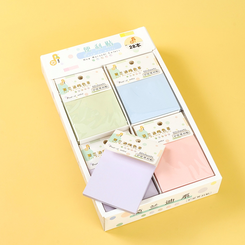 7055 Morandi Eye Protection Post-it Notes 4