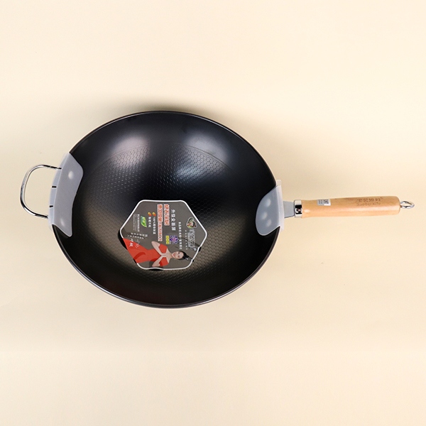 34cm Honeycomb Pot with Wooden Handle 4