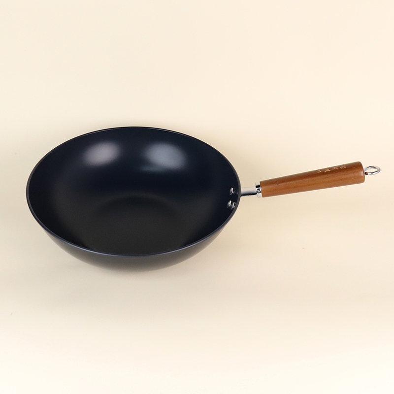 32cm Elegante Sartén Sin Recubrimiento (Pierna Plana)