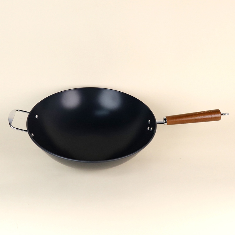 36cm Elegante Sartén Sin Recubrimiento (Bajo Redondo) 2