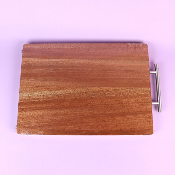 Tabla de Cortar de Madera de Sandalia WT40 (39*28*2.2) 4
