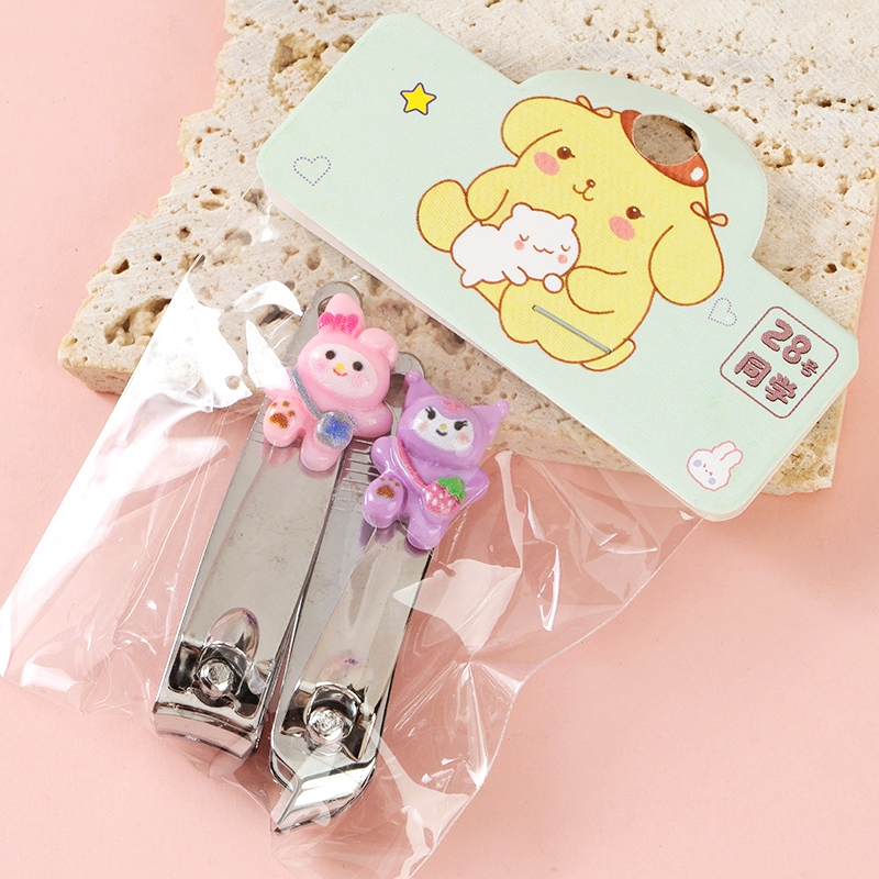 CRX-10081 Pequeños Clippers de Uñas de Dibujos Animados (2 Pack) 3