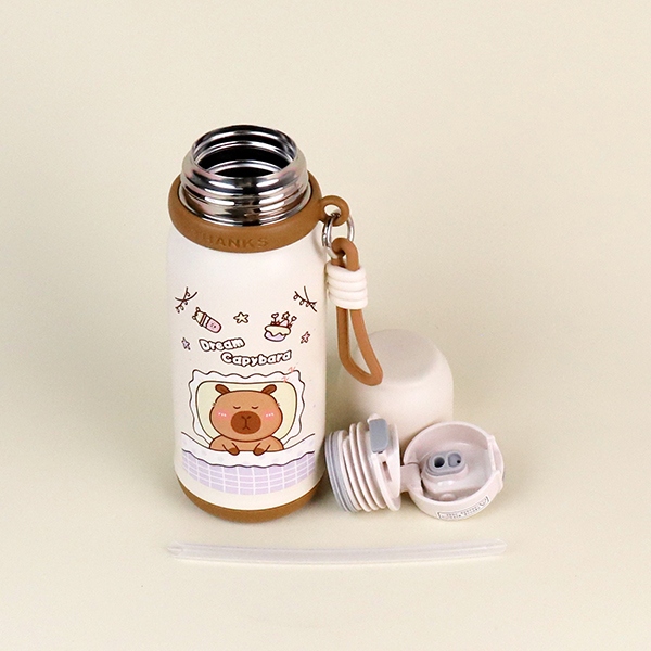 YSM8708 Tarjeta Barra Dream Small Building Thermos Cup (500ml) 4
