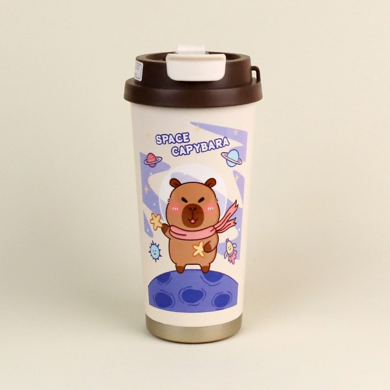 YSM8716 Capibala Coffee Thermos Cup (500ml) 2