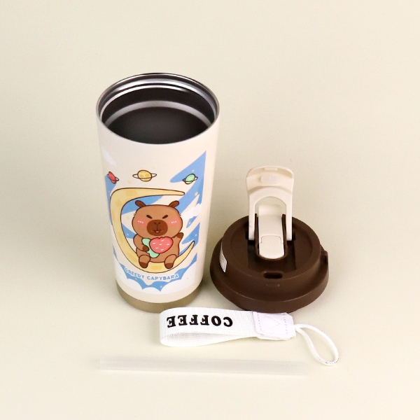 YSM8716 Capibala Coffee Thermos Cup (500ml) 4