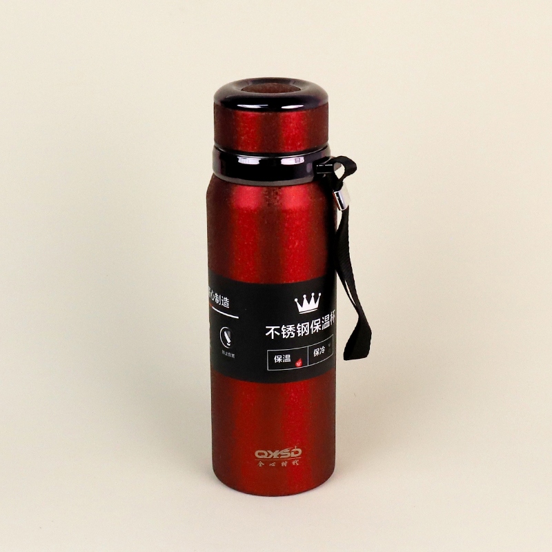 QXSD5322 Hielo Pintura Al Vacío Sling Pot Taza de Termos (600ml) 2