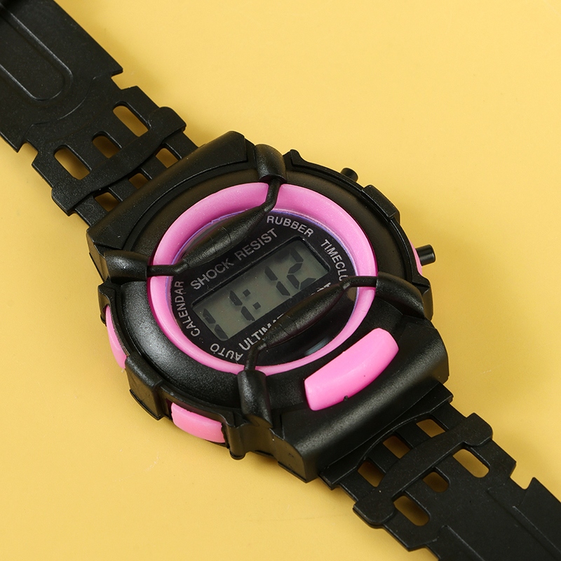 F1 Reloj Electrónico Clásico Negro Niños 3