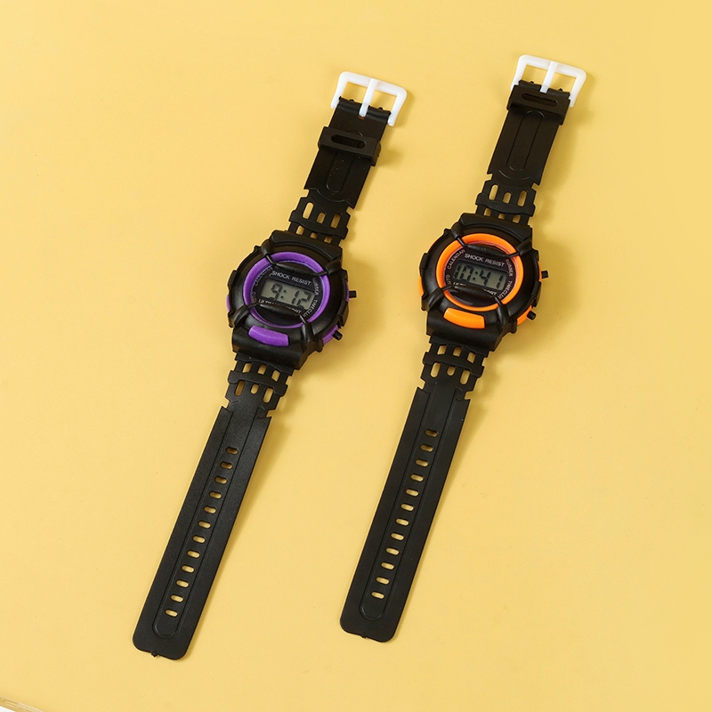 F1 Reloj Electrónico Clásico Negro Niños 4
