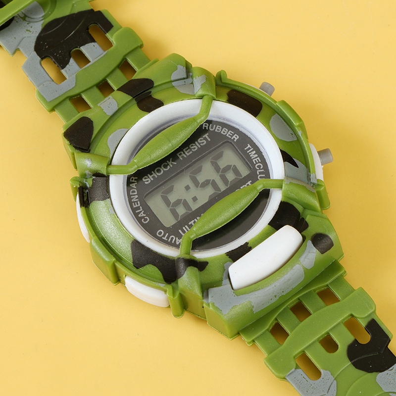 Reloj Electrónico de Camuflaje Infantil G1 3