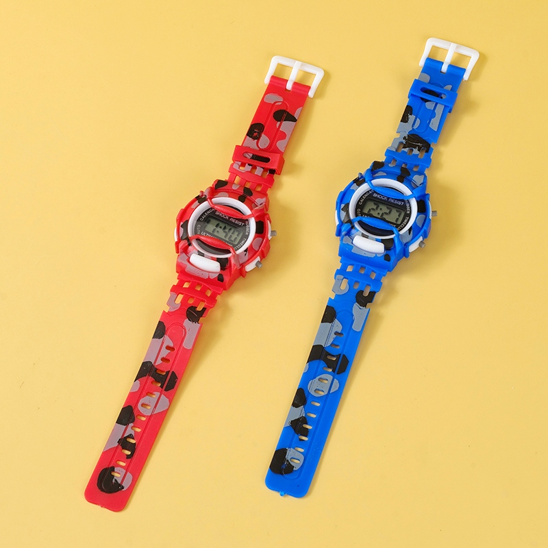 Reloj Electrónico de Camuflaje Infantil G1 4
