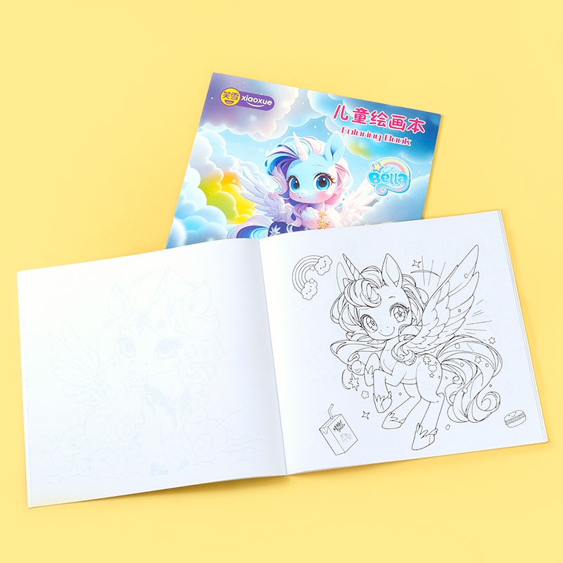 XX-0778 Pony Cuadrado Dibujo Libro 3