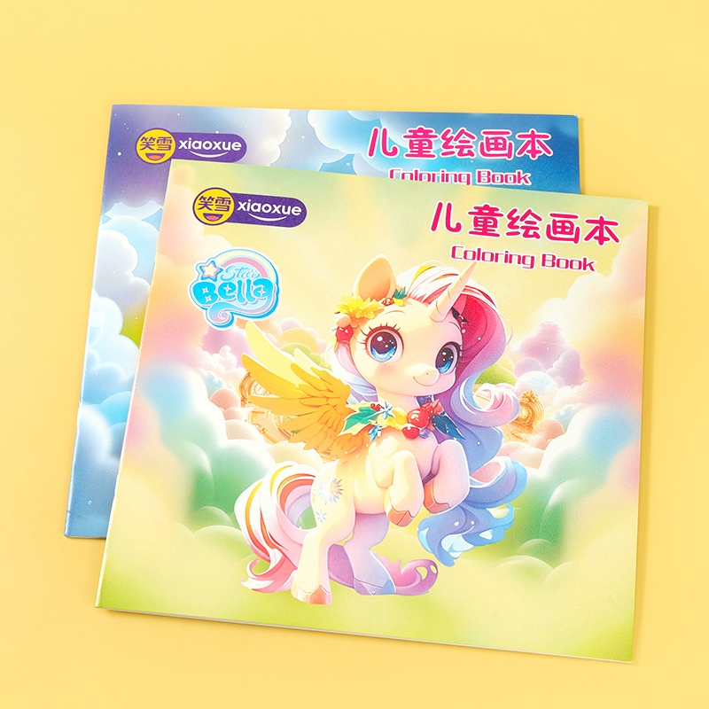 XX-0778 Pony Cuadrado Dibujo Libro 4