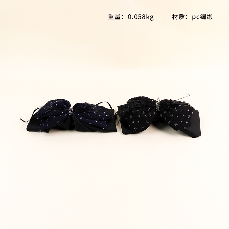 Floral Bow Grabar Clip 2