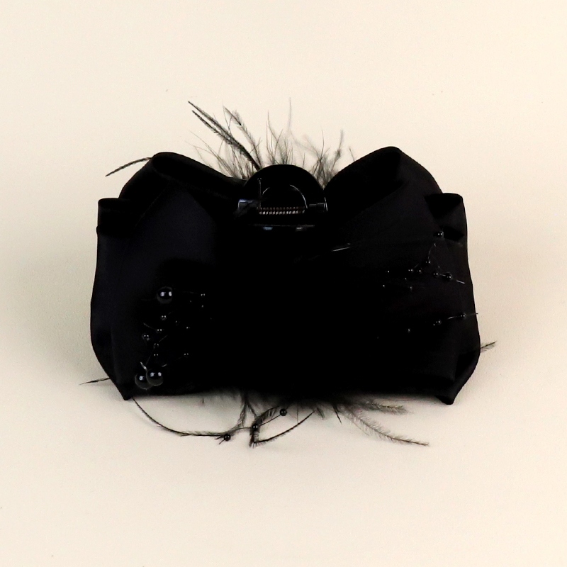 Floral Bow Grabar Clip 4