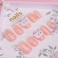 ZJ1013 Caja Cuadrada Corta Uñas Falsas 6