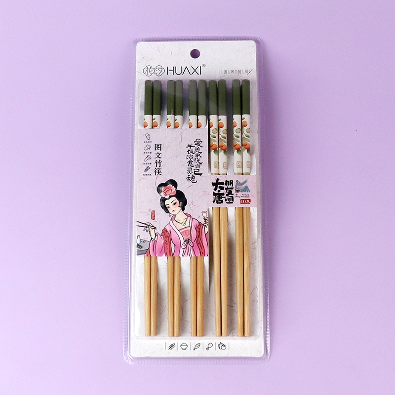 8372 Palillos de Bambú de Primavera (10 Pares) 2