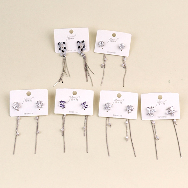 Pendientes de Borla Larga (Mixed) 4