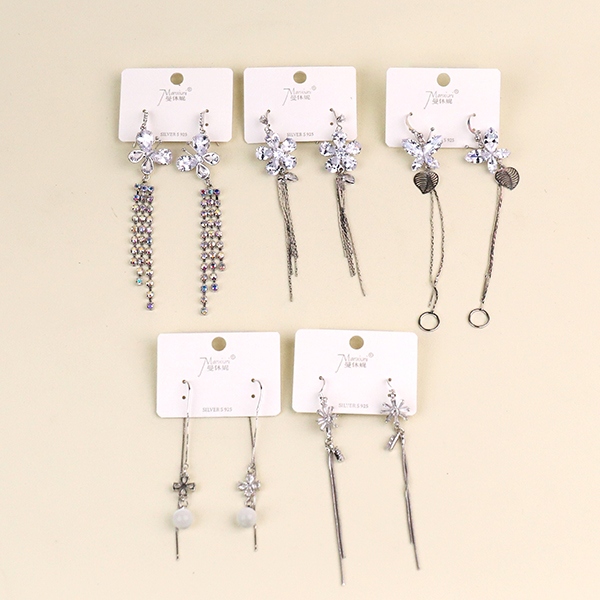 Pendientes de Borla Rhinestone Flash (Mixed) 4