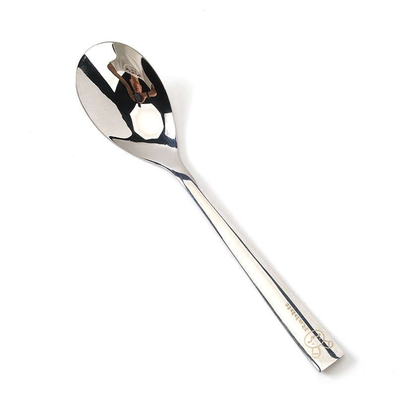 YLZ-1730 Pequeño Conejo Cuadrado Mango 2 Cuchara Ovalada 4