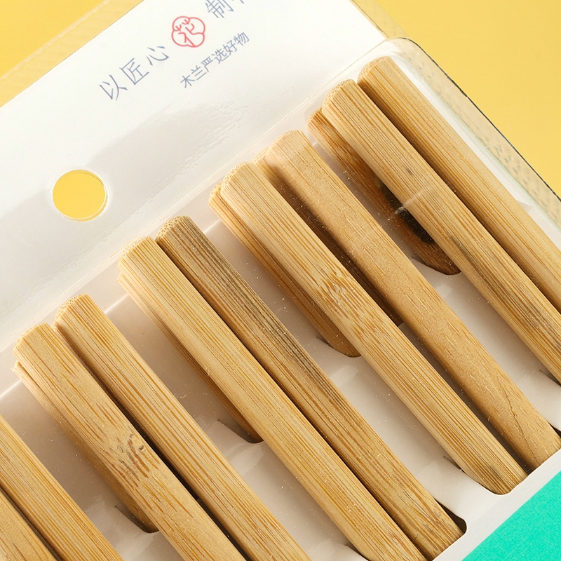 Fuerte 8902 Cientos de Mil Palillos de Bambú Impresos (10 Pares) 3