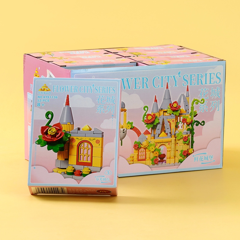 KY81136 Bloques de Castillo Para Niñas 4