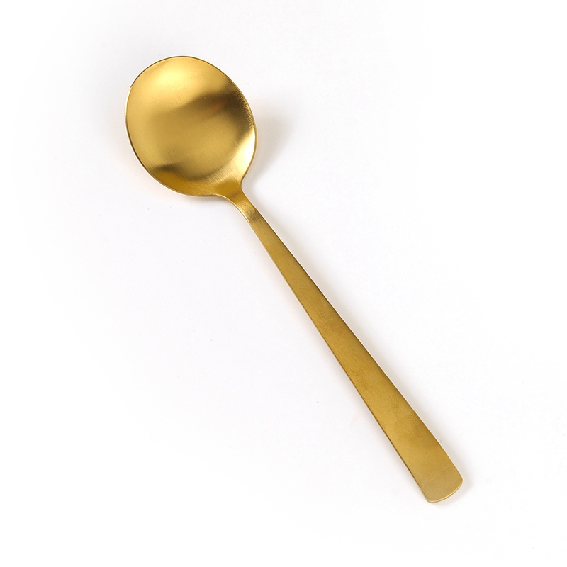 Ya Le Curved Handle No.1 Round Spoon 4
