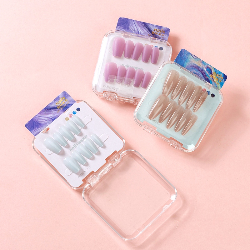 Mavericks Youchuang-zj1010 Cat's Eye Stone Long False Nails 3