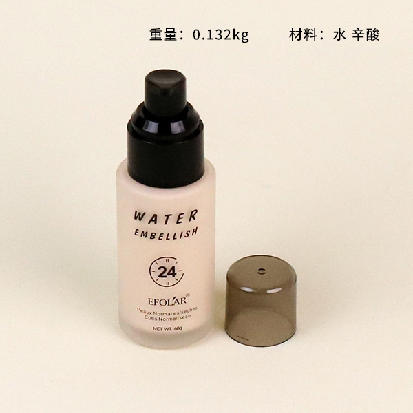 E097 Evela Hold Makeup Clear Foundation Liquid (Color Natural) 4